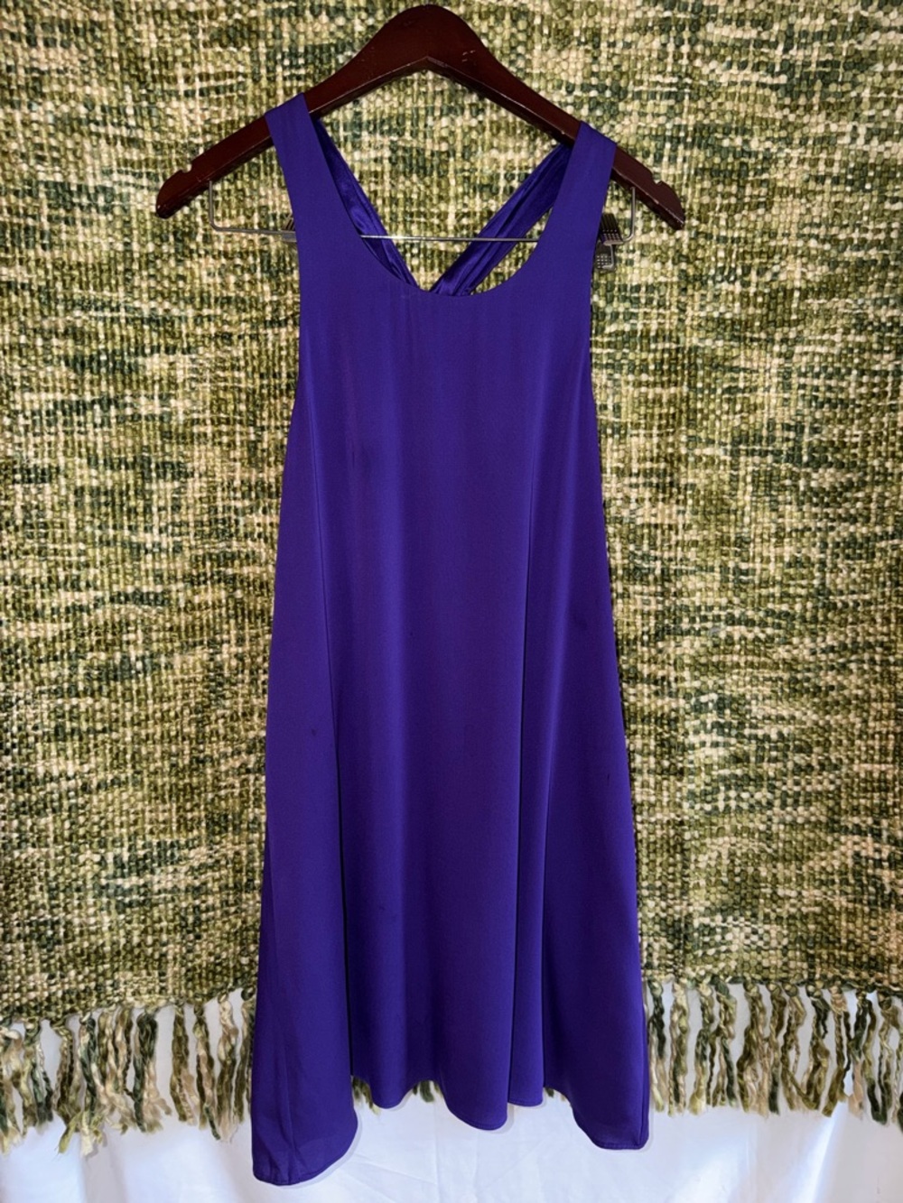 Purple Sleeveless dress Alice + Olivia in perfect condition. - Picture 3 of 8
